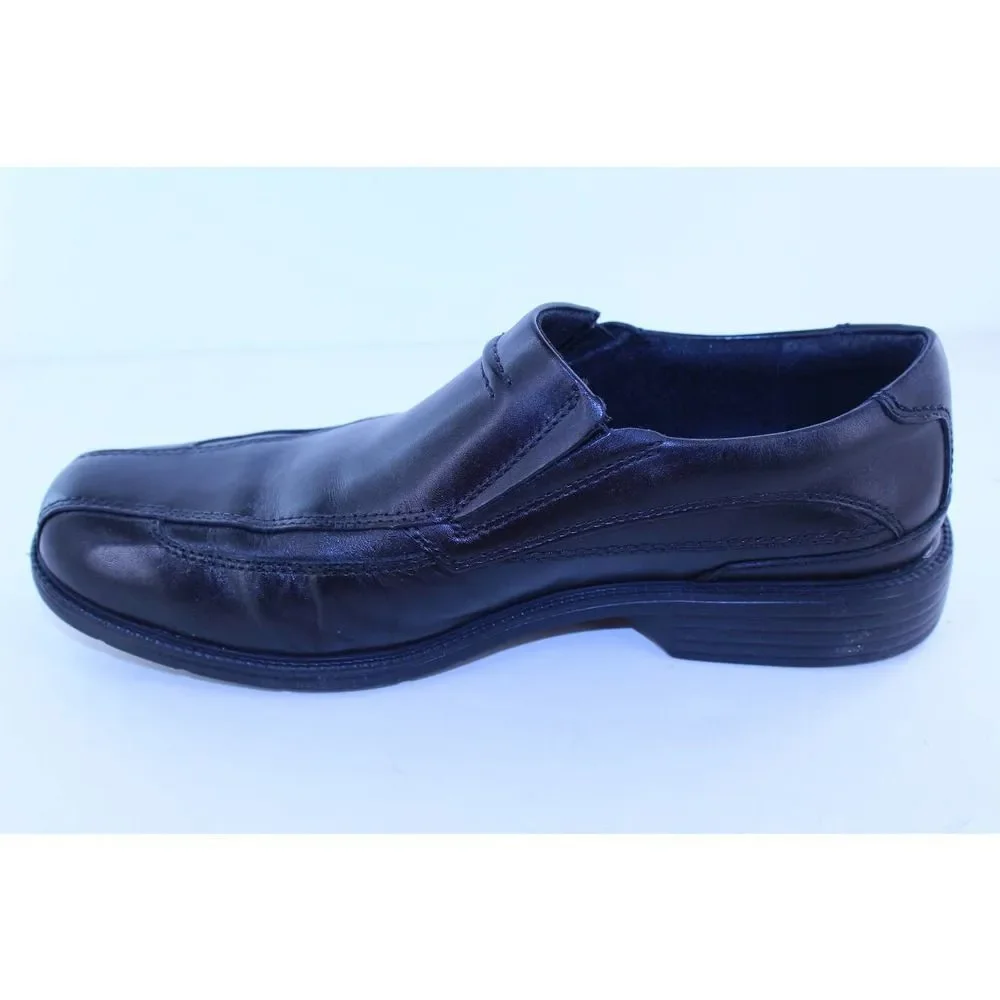 Clarks Medina Black Leather Dress Loafers 8.5 M
